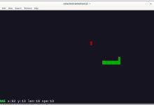 آموزش نصب بازی مار در ترمینال لینوکس